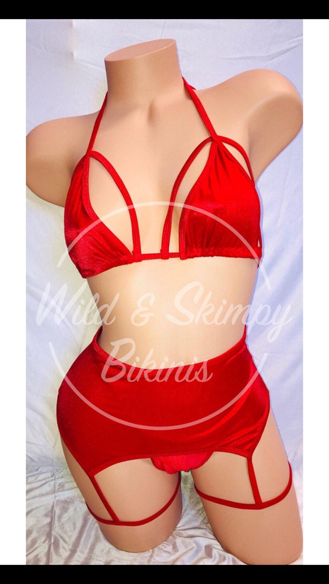 POLE DANCEWEAR, Garter set with thong, Exotic dancewear, Stripper outfits, Stripper clothes, Ravewear