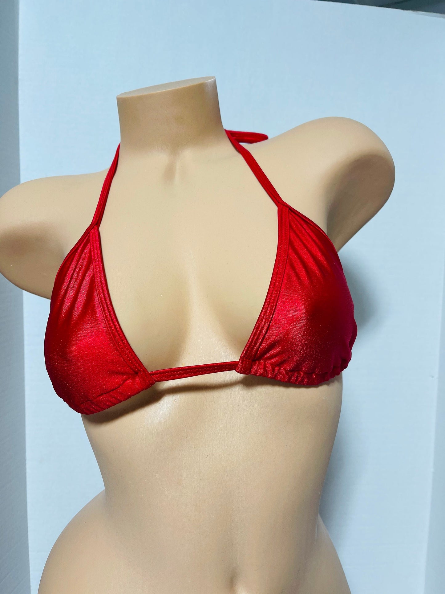 ROPA DE BAILE EXÓTICO - Top triangular - Ropa de baile en barra - Trajes de stripper - Ropa de stripper - Lencería