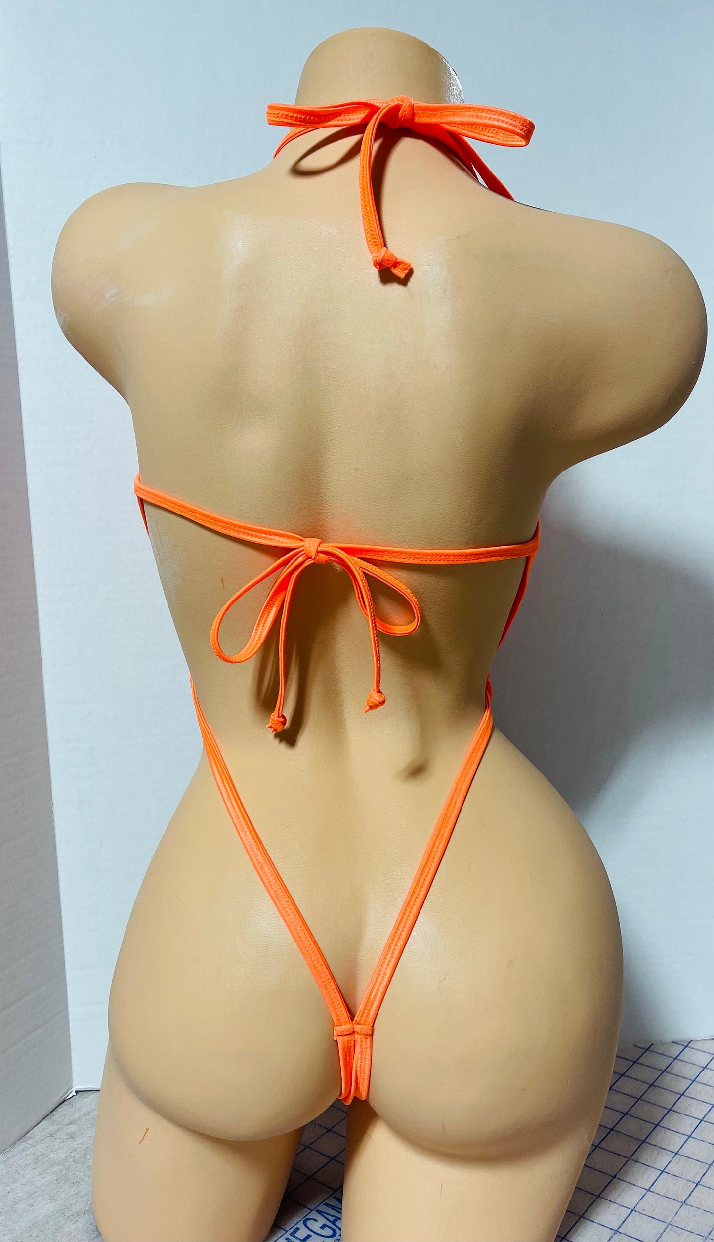 POLE DANCEWEAR, Mesh Top with a solid Slingshot, Exotic Dancewear, Stripper Outfits, Stripper Clothes