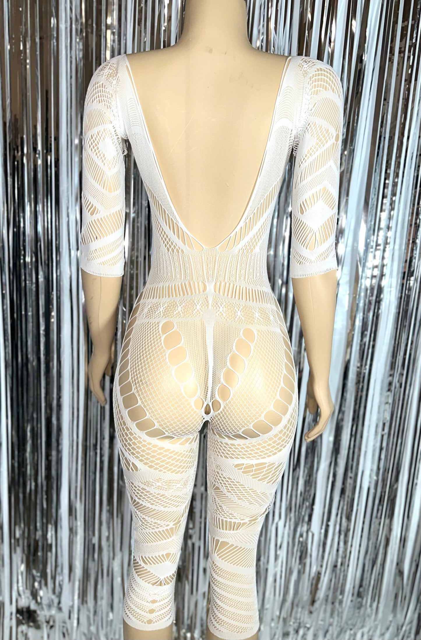 EXOTIC DANCEWEAR, Fishnet Catsuit, Stripper Clothes, Club Wear, Rave Wear, Pole Dancer, Bottle Girls